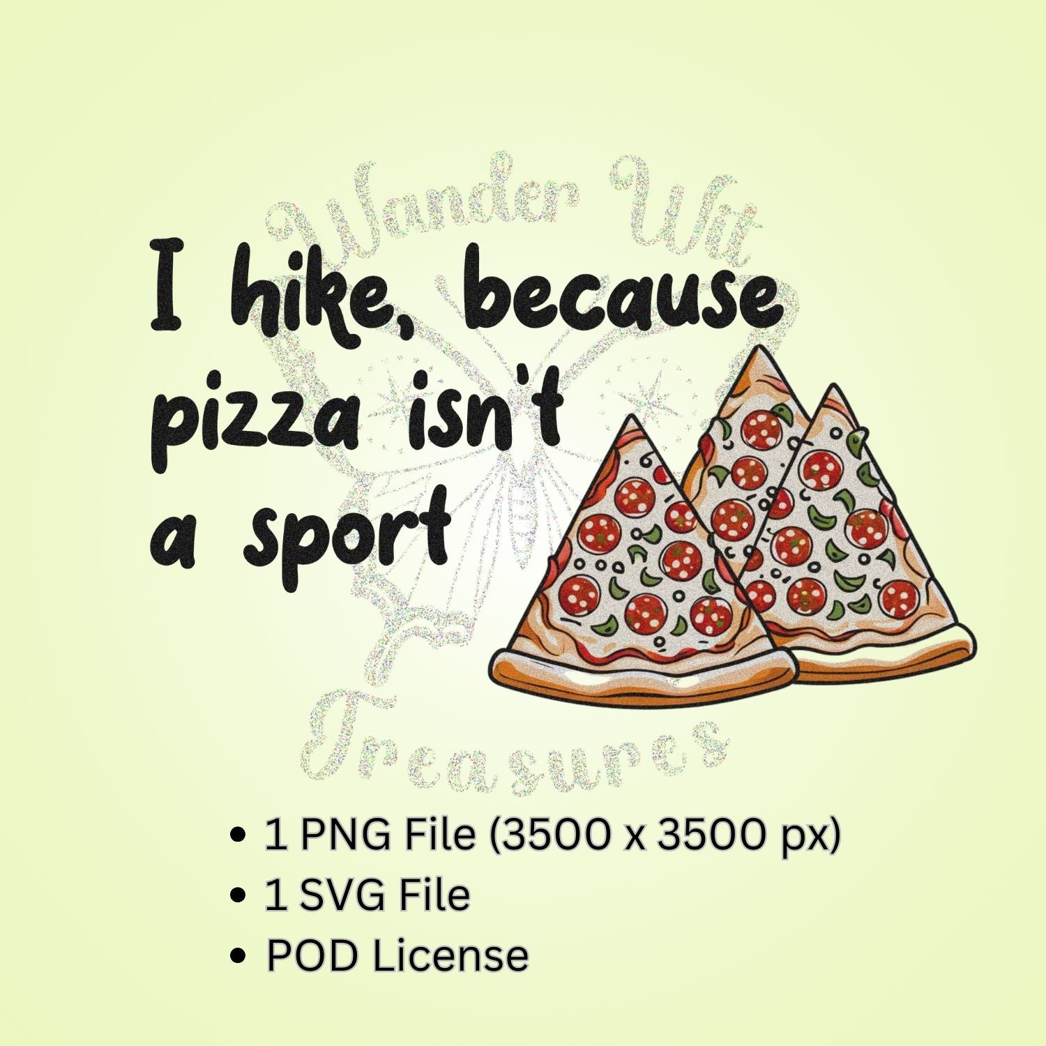 Pizza Hiking - Design