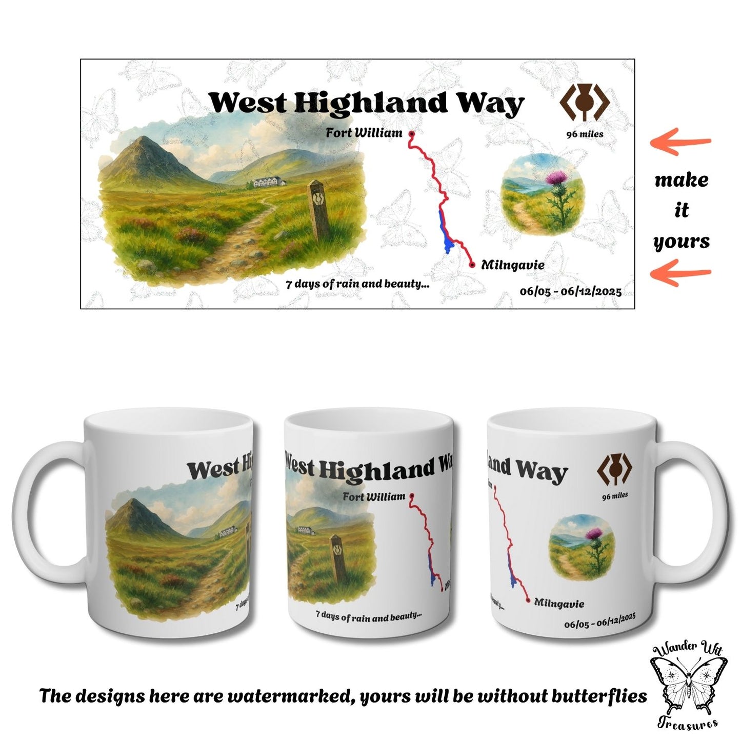 West Highland Way Tasse