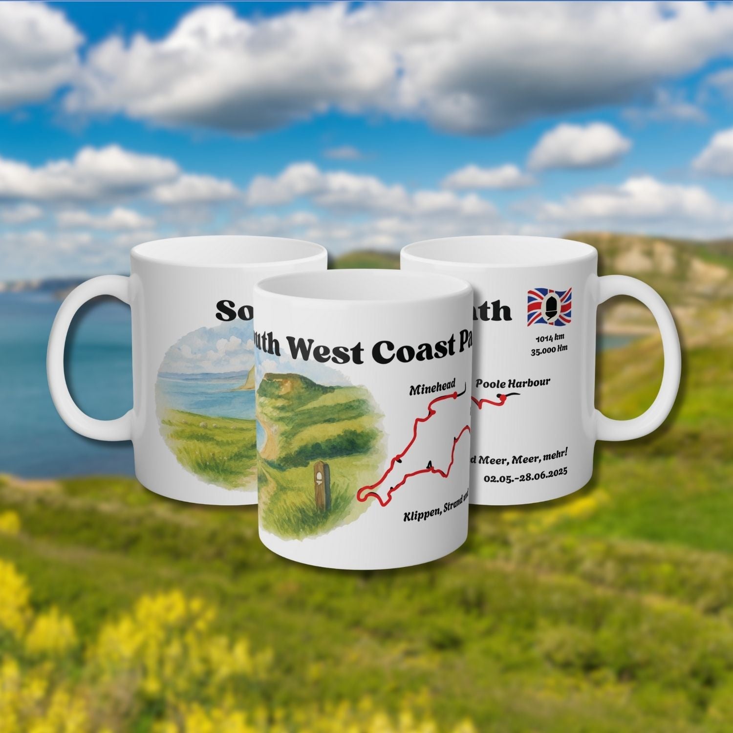 South West Coast Path Mug