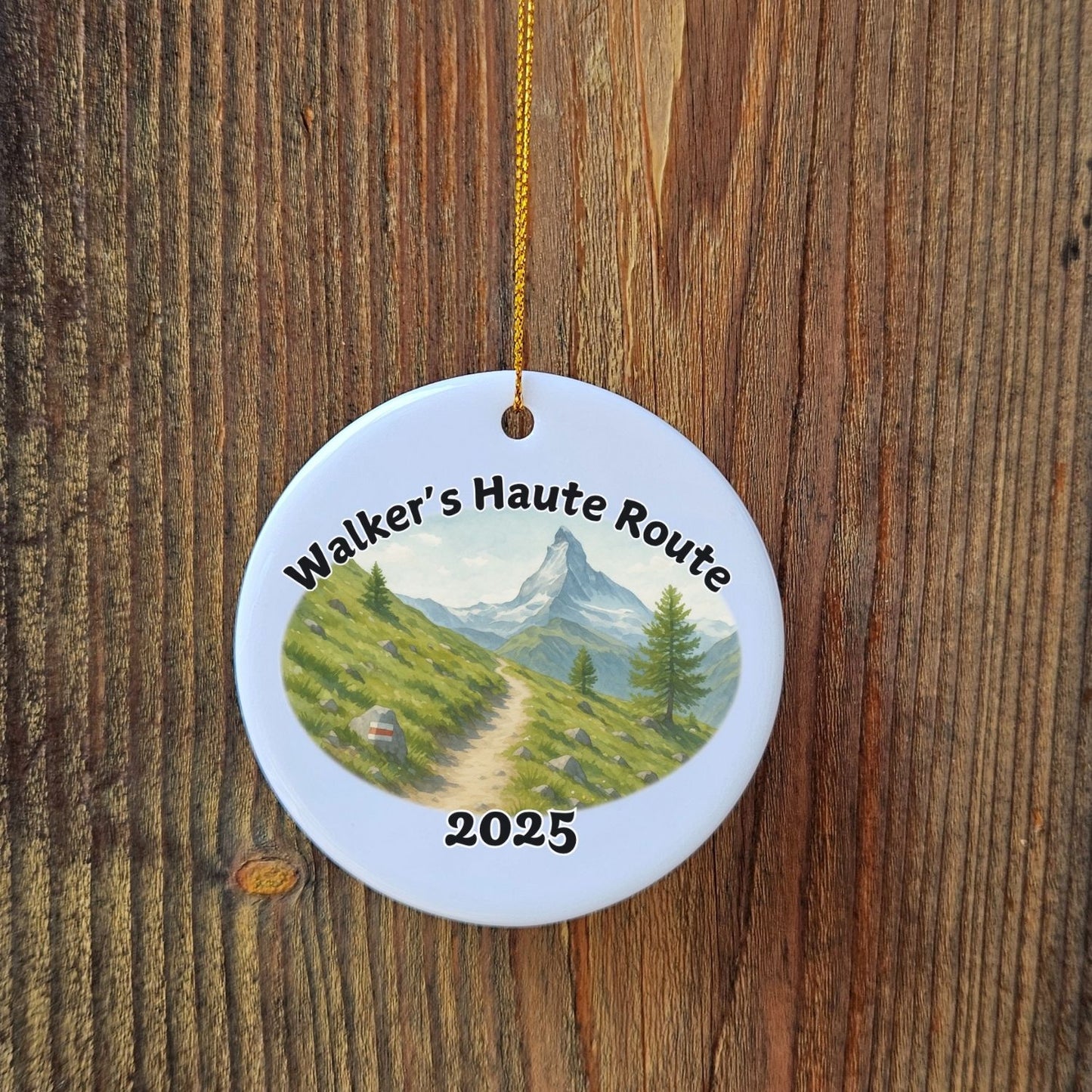 Walker's Haute Route Souvenir Medaillon