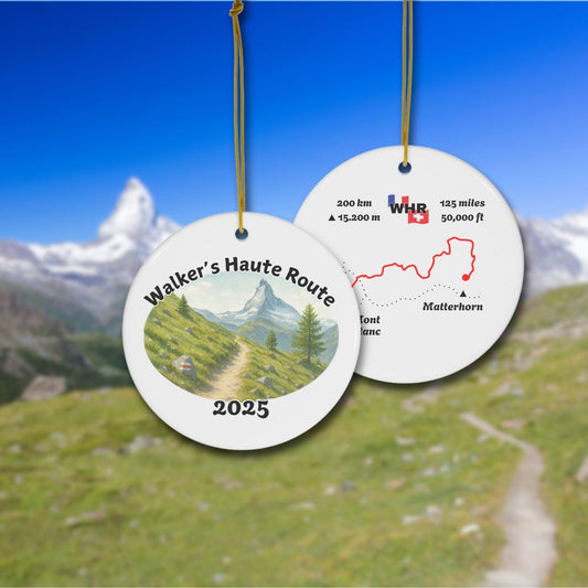 Walker's Haute Route Souvenir Medaillon