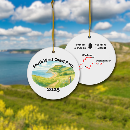 South West Coast Path Ornament Keepsake