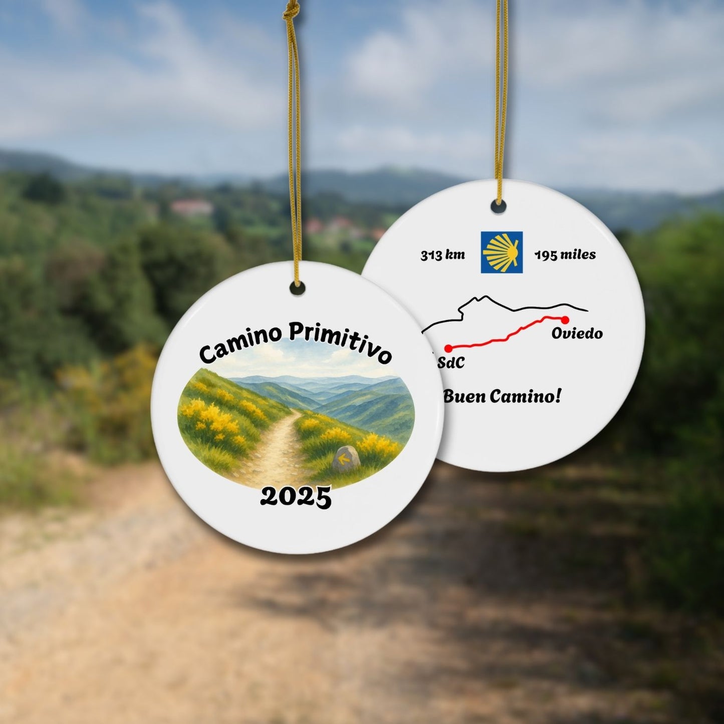 Camino Primitivo Ornament Keepsake