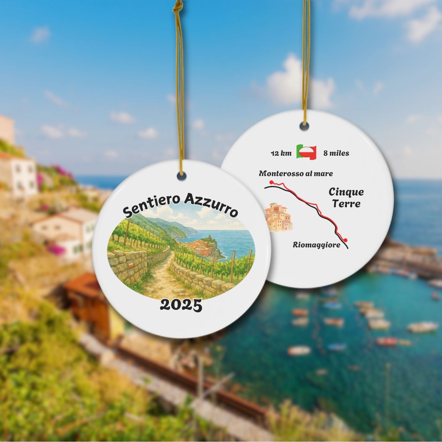 Sentiero Azzurro Ornament Keepsake